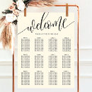 Search for minimalist wedding seating charts Typography