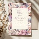 Search for elegant modern floral bridal shower invitations Chic