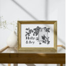 Search for black and white christmas posters Vintage