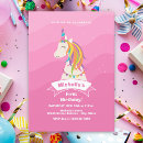Search for rainbow 1st birthday invitations Whimsical