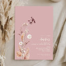 Search for boho 1st birthday invitations Floral