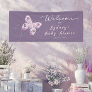 Search for purple baby shower banners Pink