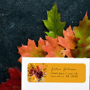 Search for gold and purple return address labels Floral