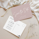 Search for dusty rose wedding save the dates Mauve