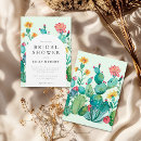 Search for cactus bridal shower invitations Fiesta