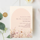 Search for beige floral invitations Arch