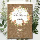 Search for enchanted forest baby shower invitations Animals