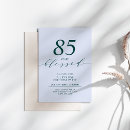 Search for teal blue birthday invitations Modern