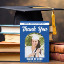 Search for blue graduation thank you cards Modern