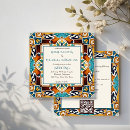 Search for mexican tile wedding invitations Talavera
