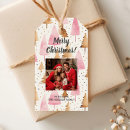 Search for pink christmas gift tags Gold