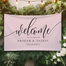 Search for welcomed wedding banners Chic