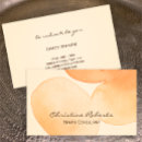 Search for serene business cards Meditation