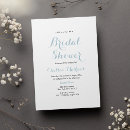 Search for minimalist bridal shower invitations Modern typography