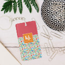 Search for and pink stripe rectangular key rings Modern