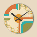 Search for 70s retro clocks Floral