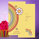 Search for bohemian birthday cards Retro