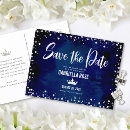 Search for royal blue save the dates 15th birthday