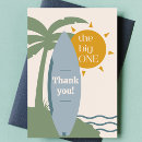 Search for the big one thank you cards Waves
