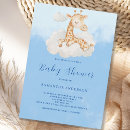 Search for giraffe baby boy shower invitations Animal