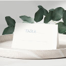Search for dusty blue place cards Trendy