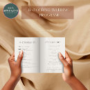 Search for bi fold wedding programs Gold