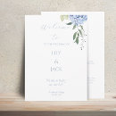 Search for hydrangea wedding programs Botanical