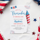 Search for ice cream day invitations Red white and blue