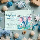 Search for generic baby shower invitations Blue