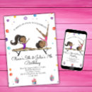 Search for african american gymnastics invitations Girl