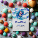 Search for blue mermaid invitations Magical