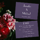 Search for purple blank invitations Elegant