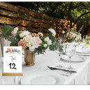 Search for elegant and natural table cards Spring summer fall