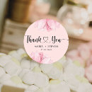 Search for pink floral wedding stickers Dusty rose pink