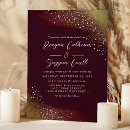Search for crimson red wedding invitations Simple