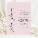 Search for blush pink baby shower invitations Simple