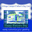 Search for vintage fathers day cards Camping