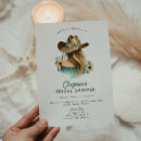 Search for cowgirl bridal shower invitations Western