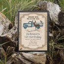 Search for vintage truck birthday Rustic