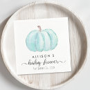 Search for pumpkin baby shower napkins Boy