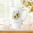 Search for vintage sunflower mugs Rustic