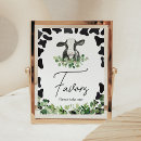 Search for cow baby shower decor Greenery