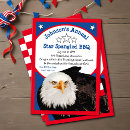 Search for summer 4th of july invitations Usa flag
