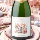 Search for giraffe wine labels Floral