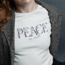 Search for peace on earth tshirts Elegant