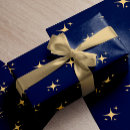 Search for navy and gold christmas wrapping paper Pattern