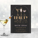 Search for thirty and fabulous invitations Thirtieth