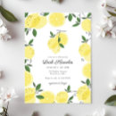 Search for citrus bridal shower invitations Yellow