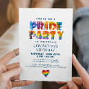 Search for pride party invitations Lgbt