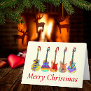Search for funny music christmas cards Guitar